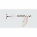 Yakima Rooster Tails 0.12 oz Original Rooster Tail, Hammered White 208-HSWH
